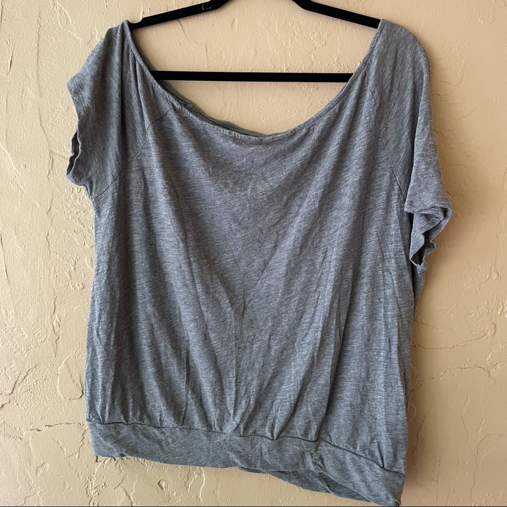 Torrid Size 0 Faux studded off shoulder t shirt - Picture 6 of 9